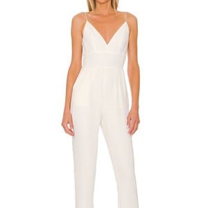 Revolve White Jumpsuit